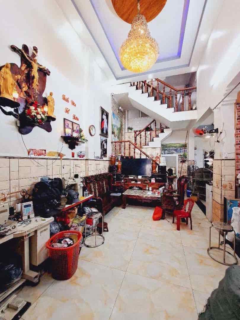 Nhà lô góc hxh thông 105m2-3tang Tân Thới Hiệp 20 - Q12, thu nhập 8tr/th, kd đa ngành nghề, 5 tỷ
