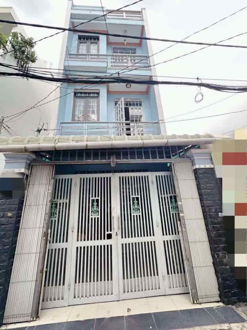 Bán nhà hxh thông 49m2-4tang Hiệp Thành 45 Q12 ,liền kề THPT Võ Trường Toản, 4 tỷ nhỉnh