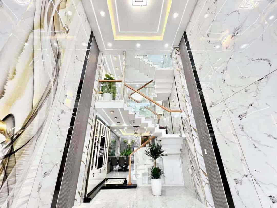 Nhà mới full nt 54m2, 5tang Bùi Văn Ngữ Q12, đường 10m ,gần Ngã 3 Đông Quang, 7 tỷ nhỉnh