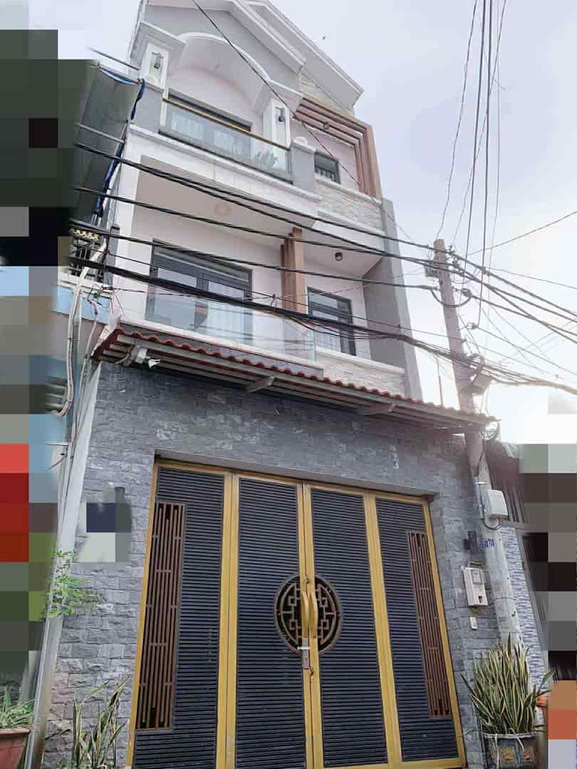 Bán nhà đường 6m thông 70m2-3tang Trần Thị Hè Q12 ngay sát Hiệp Thành City 6 tỷ nhỉnh