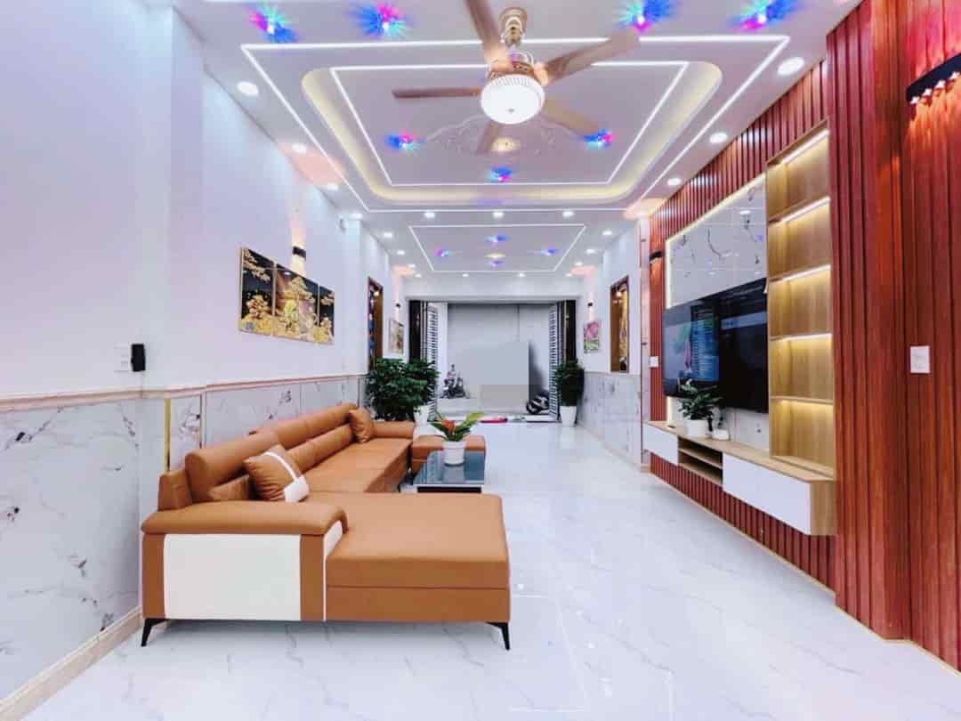 Nhà mới full nt đường 8m- 70m2-3tang Bùi Văn Ngữ Q12 ,sát Ngã 3 Đông Quang - 6 tỷ nhỉnh