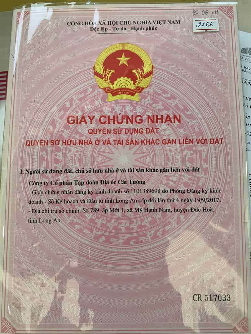 Bán đất nền Khu Đô thị phức hợp Cảnh quan Cát Tường Phú Hưng