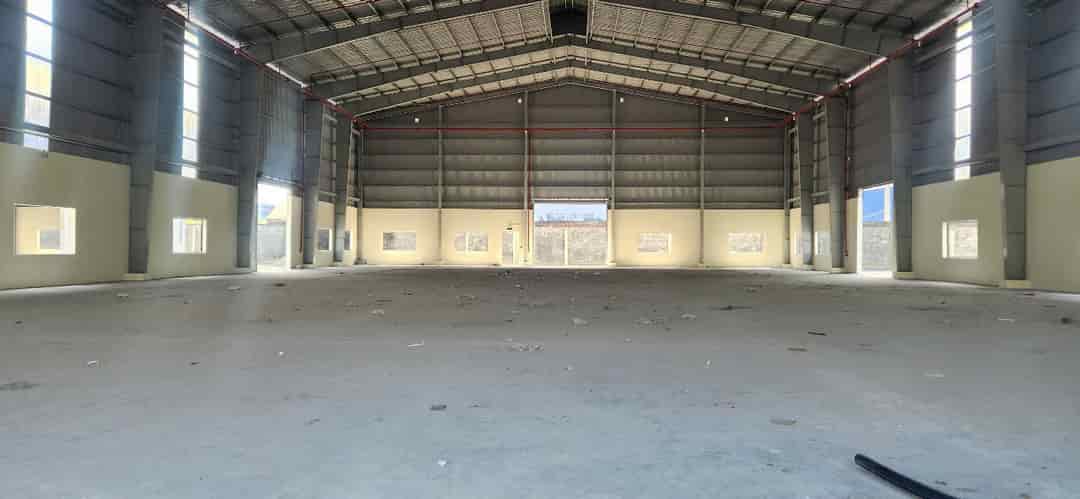 Nhà xưởng cho thuê ở xã Đức Hòa Hạ, Đức Hòa, dtxd 4465m2 giá 450tr/ tháng
