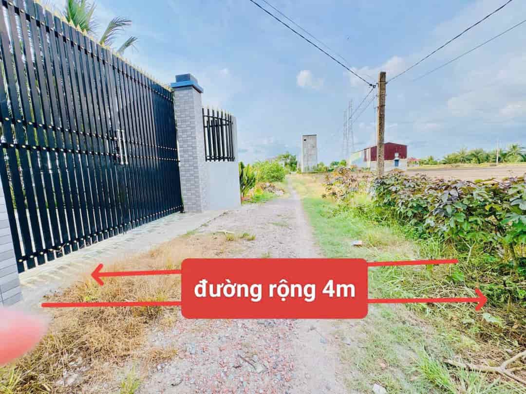 2 nền thổ cư xã Hòa Khánh Đông, Đức Hòa dt 215m2 giá 1 tỷ / nền