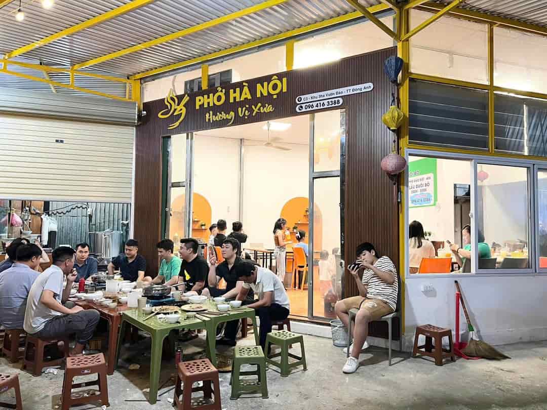 Sang nhượng quán phở bò tại Thị trấn Đông Anh, Hà Nội