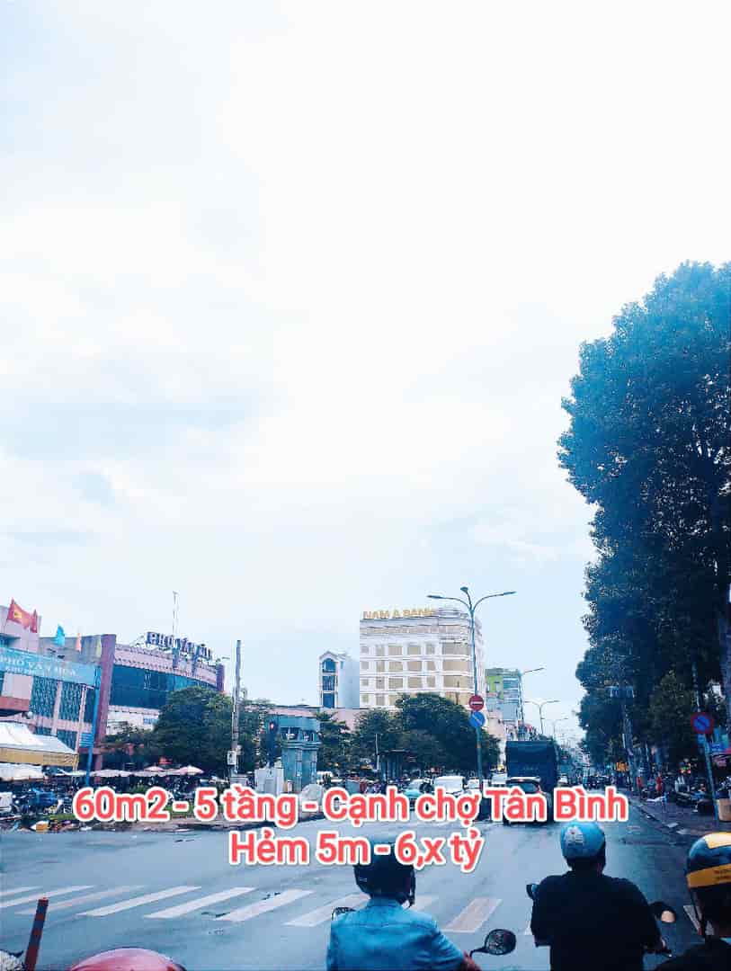 Bán Nhà Lý Thường Kiệt - 4x16m2 - Hẻm 5m - 5 tầng ngay chợ Tân Bình