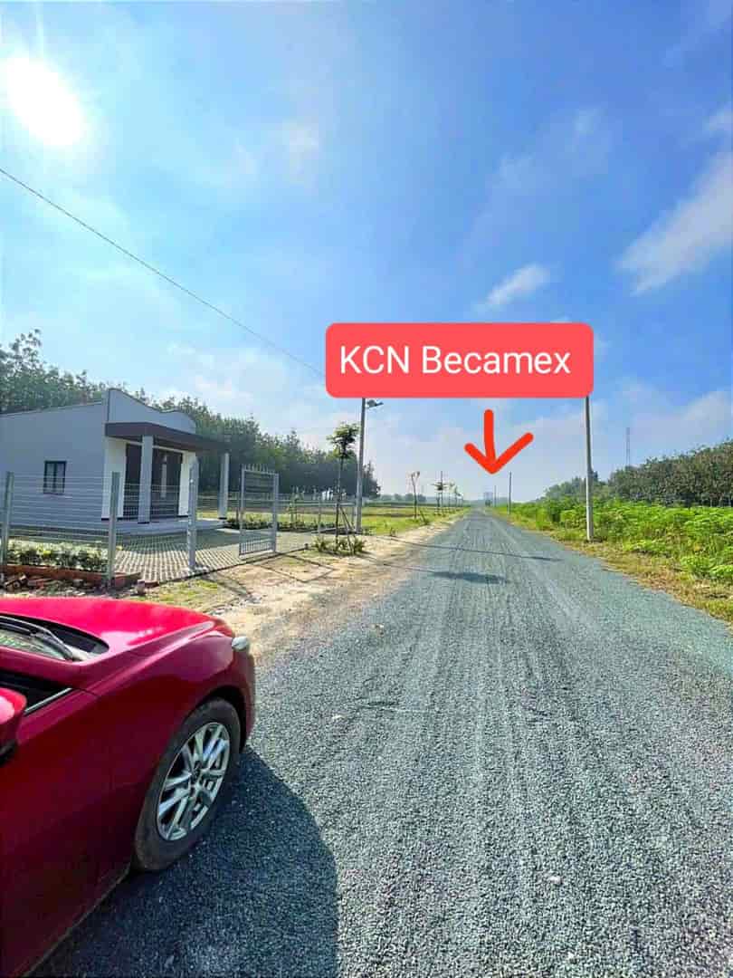 Đất ngay KCN Becamex ở, xây trọ, buôn bán được ngay giá 2xx hỗ trợ kí 3 bên