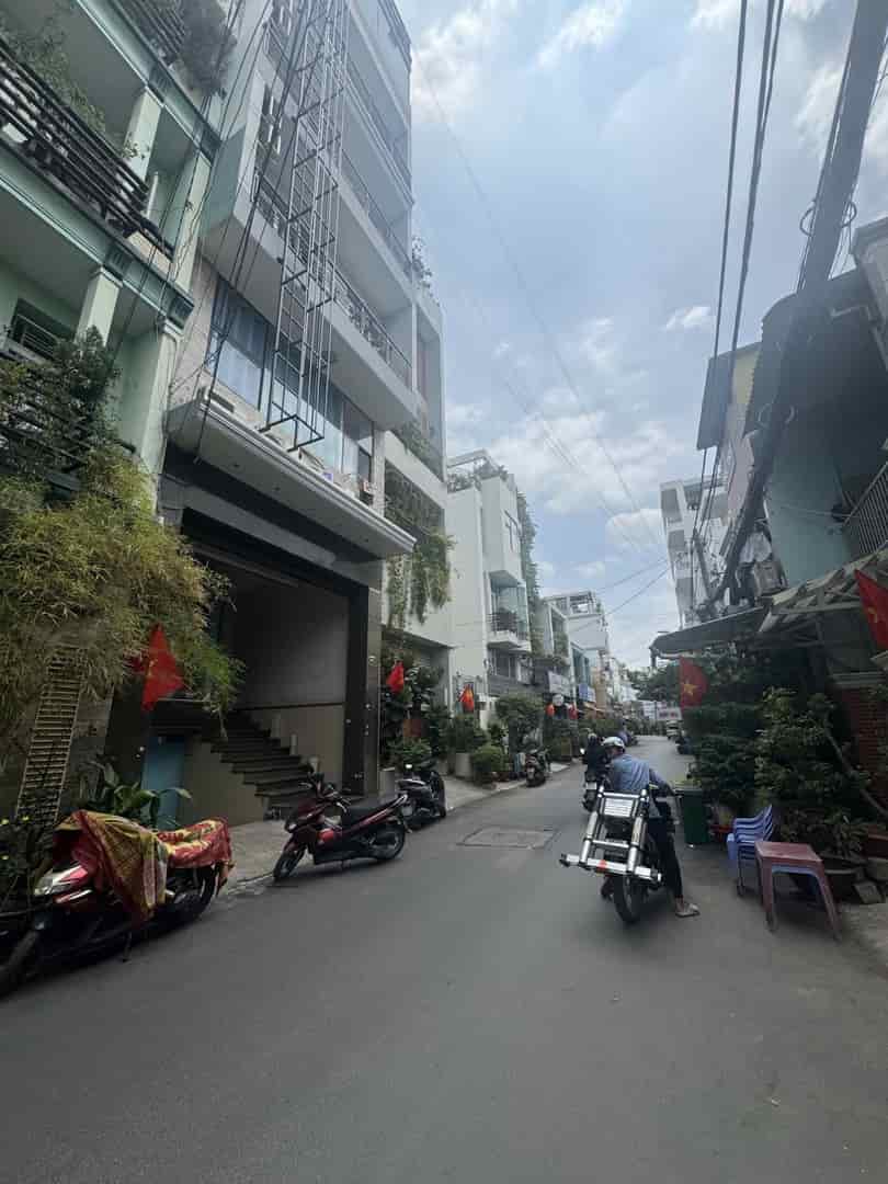 BÙI HỮU NGHĨA, HẺM XE TẢI 7 TẦNG THANG MÁY, 10 PN DÒNG TIỀN 70TR/THÁNG, GIÁ 19.7T