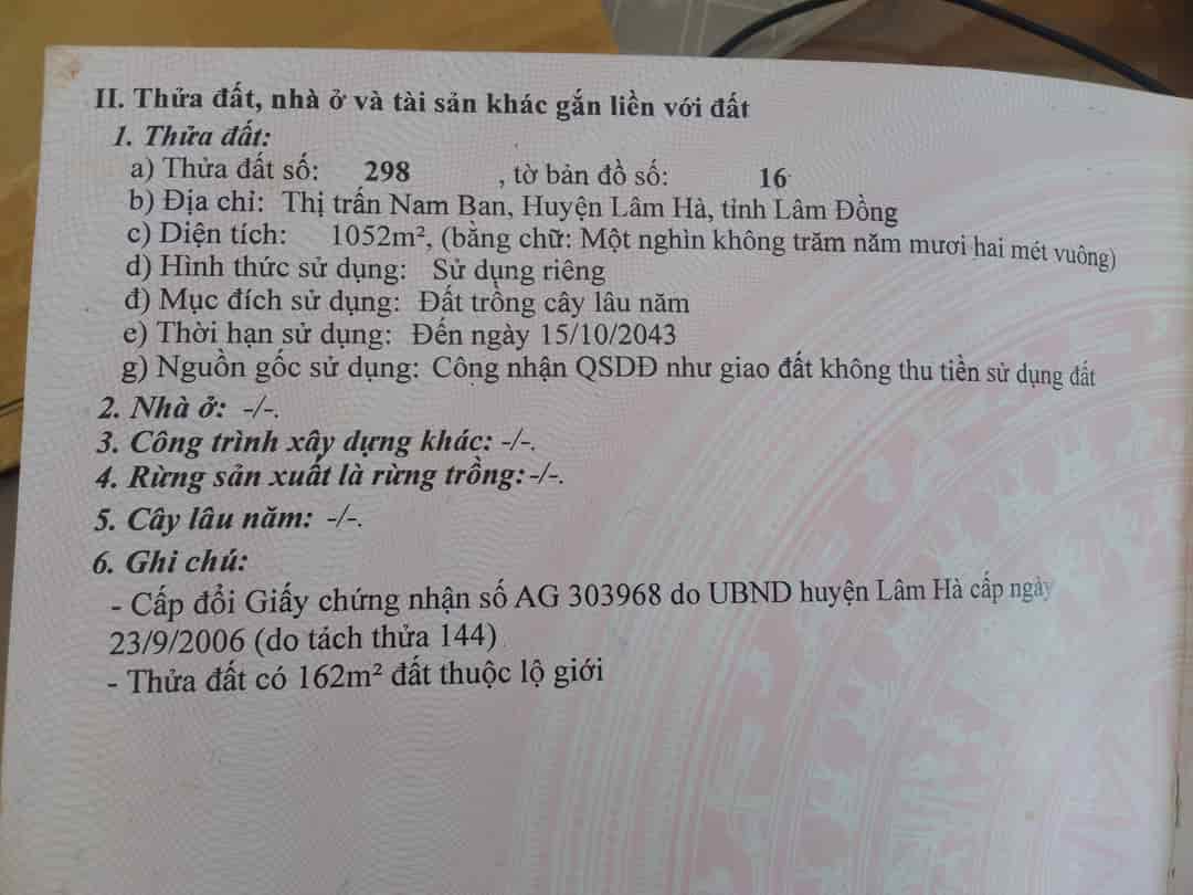 Biệt thự nghỉ dưỡng KP Thành Công, TDP Chi Lăng, TT Nam Ban, H.Lâm Hà, Lâm Đồng