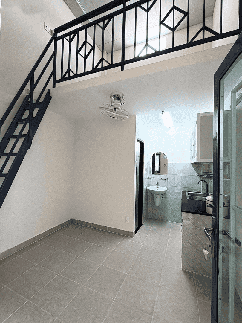 Cho thuê Mini House 1 Trệt 1 Lửng mới 100%, Full Nội Thất -giá tốt tại 34/11/8A Võ Thị Thừa, p. An Phú Đông,