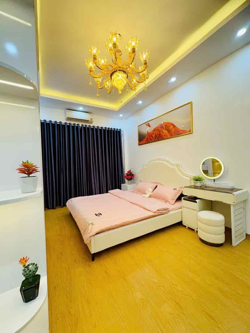 Bán Nhà Ngõ Thở Quan 32m2 x 4 tầng, 3 phòng ngủ đầy đủ công năng, full nội thất sang trọng, nhà mới kính