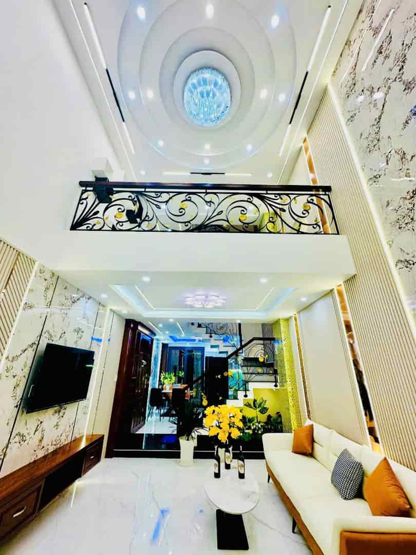 Bán nhà 5 tầng đẹp, hẻm xe hơi 6m, khu dân cư đồng bộ, Phạm Văn Chiêu, Gò Vấp, giá nhỉnh 8 tỷ