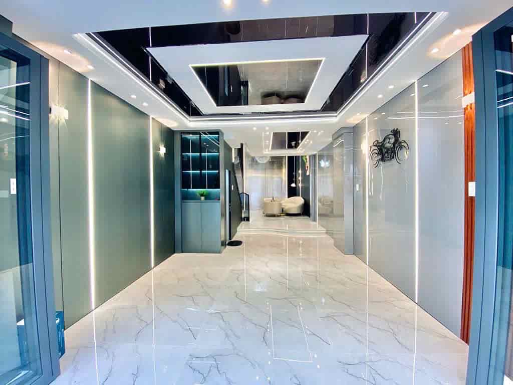 BÁN NHÀ LUXURY HOUSE NGUYỄN VĂN KHỐI, 5 TẦNG, HẺM Ô TÔ NGỦ TRONG NHÀ, 9 TỶ NHỈNH