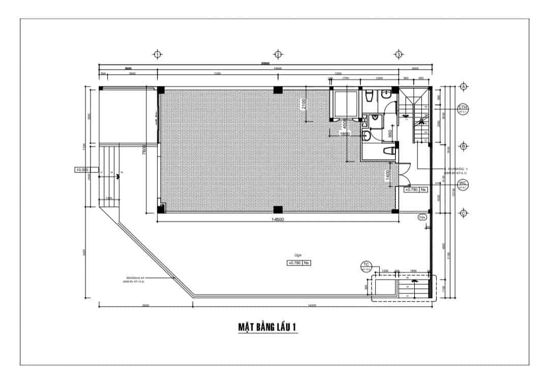 Cho thuê tòa nhà văn phòng 154 Cao Đức Lân Quận 2 góc 3 mặt tiền, dtsd 1000m2 thang máy, máy lạnh