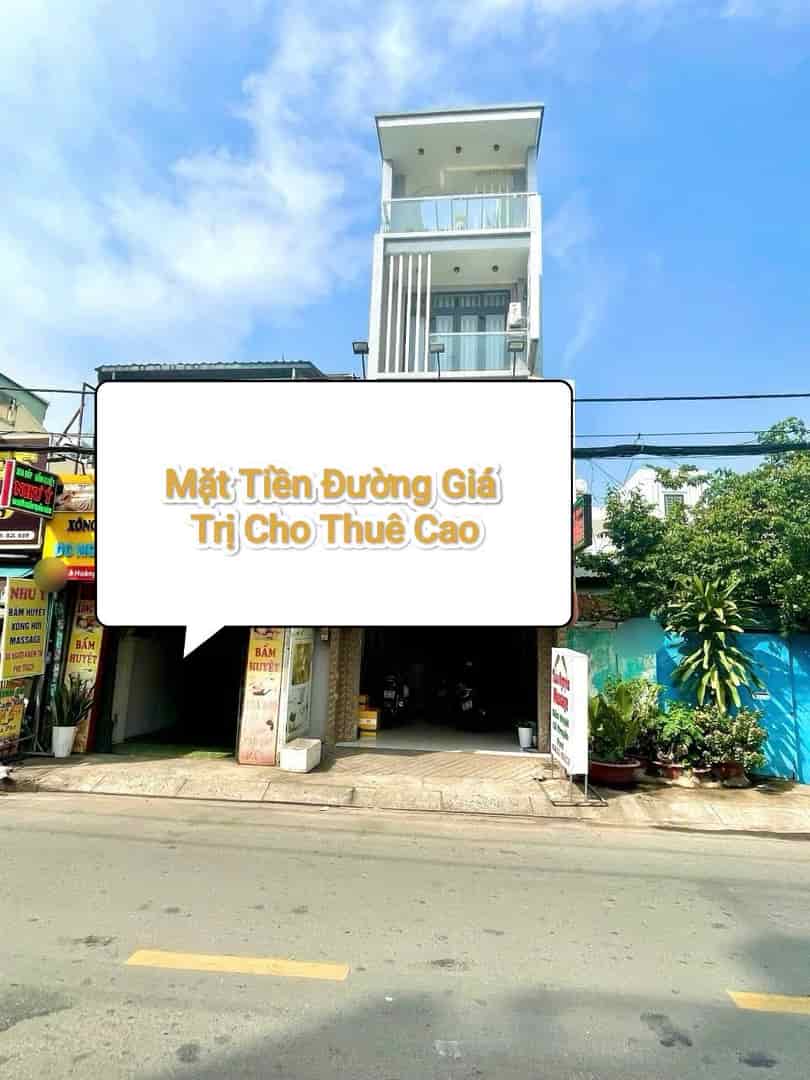 BÁN NHÀ MẶT TIỀN  NGUYỄN OANH, GÒ VẤP - 84M2, 4 TẦNG, 5 PN, 13.3 TỶ - SỔ HỒNG CHÍNH CHỦ