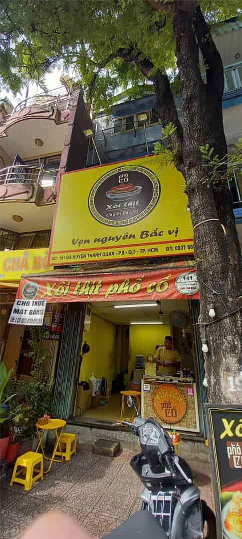 Cho thuê mặt bằng đường Bà Huyện Thanh Quan, vị trí đắc địa, 12m2 sử dụng, KD tự do, giá mềm 8tr/tháng