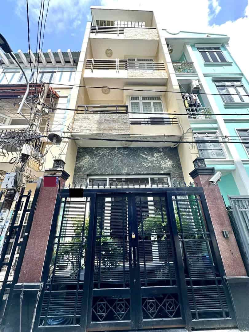 BÁN NHÀ 4 TẦNG - HẺM 5M - NƠ TRANG LONG - P12 BÌNH THẠNH - 6PN LỚN - 5WC - BTCT CHẮC CHẮN - GẤP BÁN 13 TỶ -
