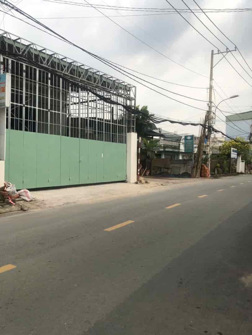 Cho thuê kho xưởng 300m2, 600m2 trục Hà Huy Giáp Quận 12