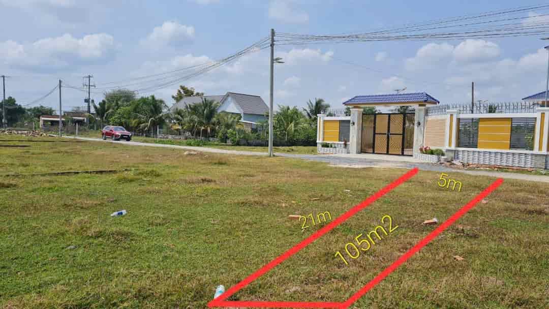 CHÍNH CHỦ CẦN BÁN LÔ ĐẤT CÓ VỊ TRÍ ĐẸP TẠI XÃ HÒA KHÁNH TÂY - H. ĐỨC HÒA - LONG AN