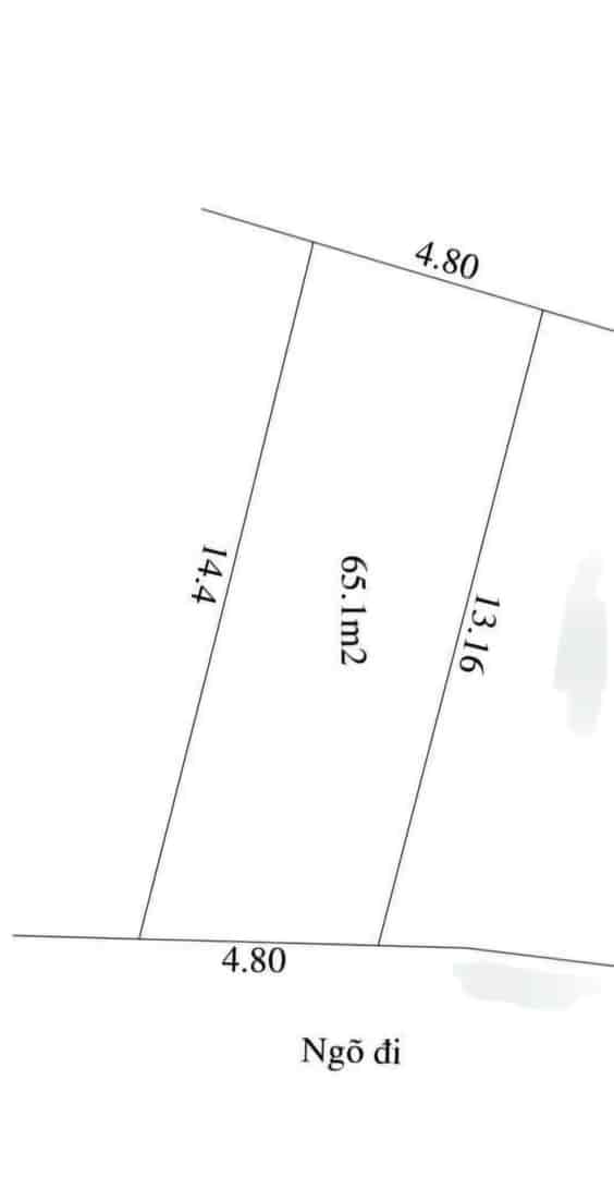 66M2 ĐẤT - Ô TÔ TRÁNH - TÔN ĐỨC THẮNG - ĐỐNG ĐA - MT4.8M - CHỈ NHỈNH 300TR/M2