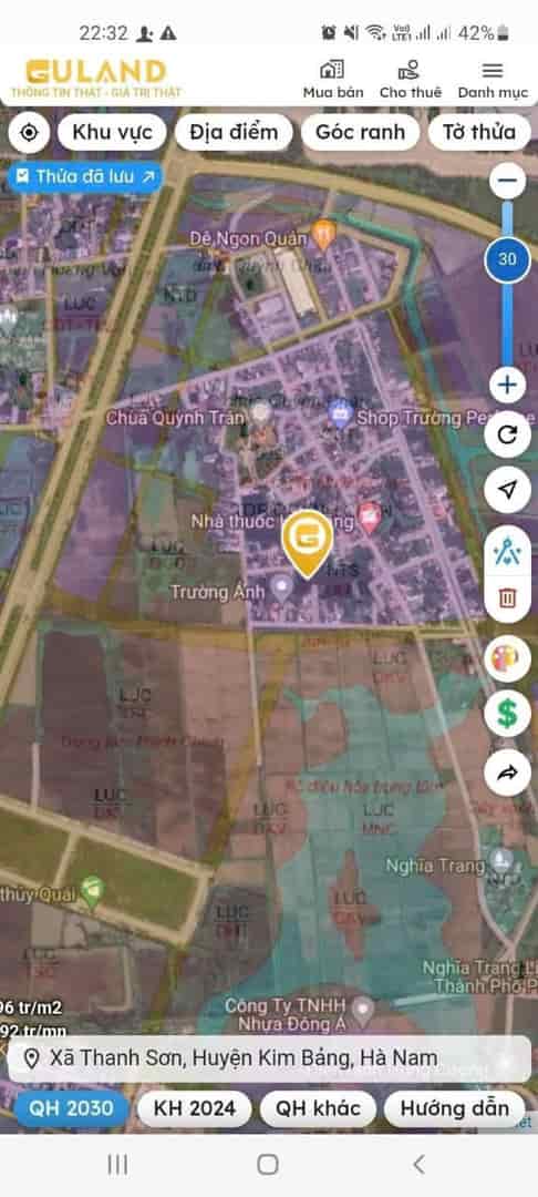 Sở hữu ngay lô đất mặt hồ Quỳnh Chân chỉ với 21 triệu/m²,150m2. cách Công Viên Nước SunWorld 500m