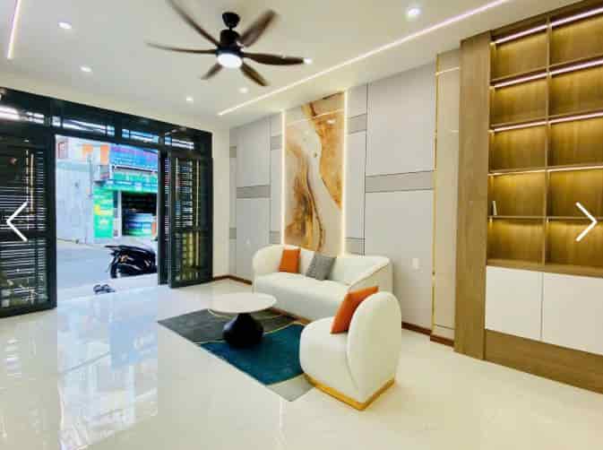 Bán nhà mới xây mặt tiền đường số 4 Gò Vấp - 48m2 – 3 tầng BTCT – nội thất cao cấp –  giá 8.699 tỷ