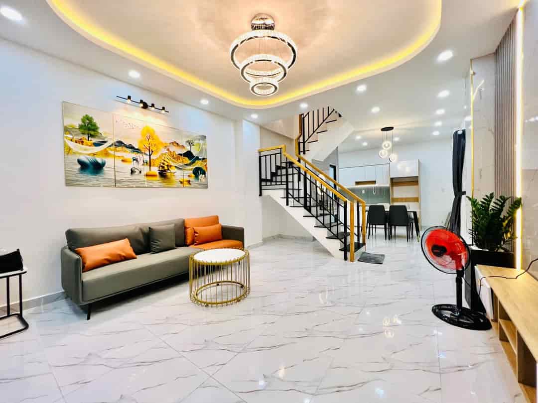 nhà Dương Đình Hội, Quận 8 xây  40m2 có sổ, hẻm xe hơi 6m ra vào.Kế bên chợ Phú Định.