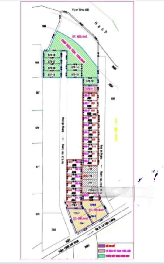 Bán tháo 8 nền Lê Văn Lương, Phước Kiển, Nhà Bè. DT 81m2 xây tự do, chỉ 1 tỷ 800 sổ hồng riêng