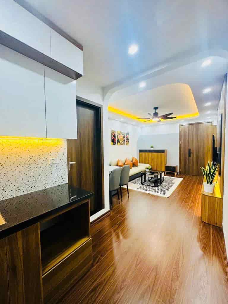 NHÀ MỚI THANH TRÌ 50m2 THIẾT KẾ  HIỆN ĐẠI 5 TẦNG 4.9 tỷ, DÂN TRÍ CAO