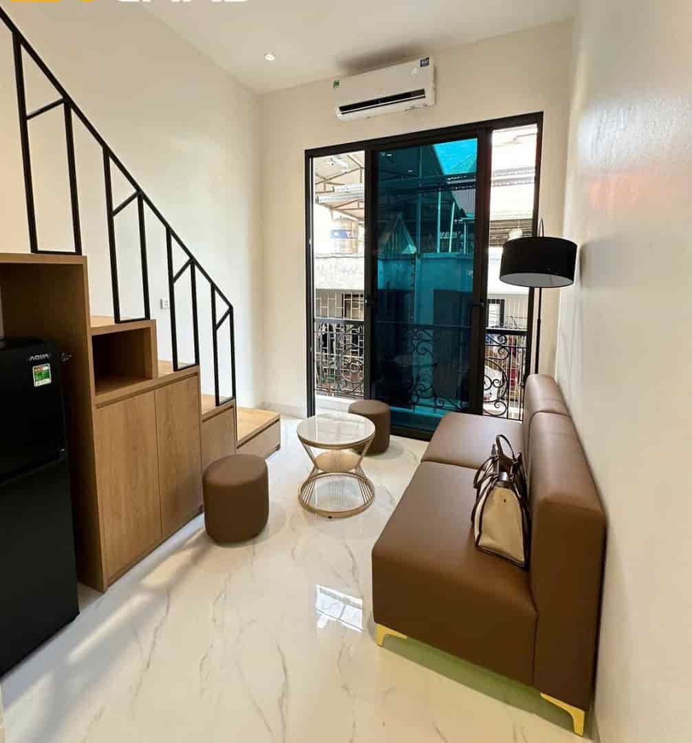 Căn hộ Duplex 28m2 mới khai trương tại Hoàng Ngân, Có máy giặt riêng, Ở được 4 người