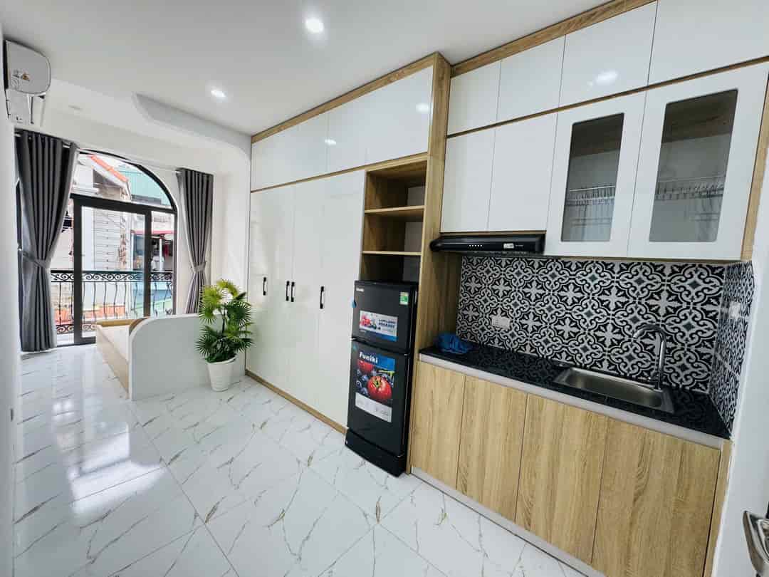 Căn hộ Studio và Gác xép 25m2 mới khai trương tại ngõ 197 phố Hoàng Mai - Nội thất đẹp