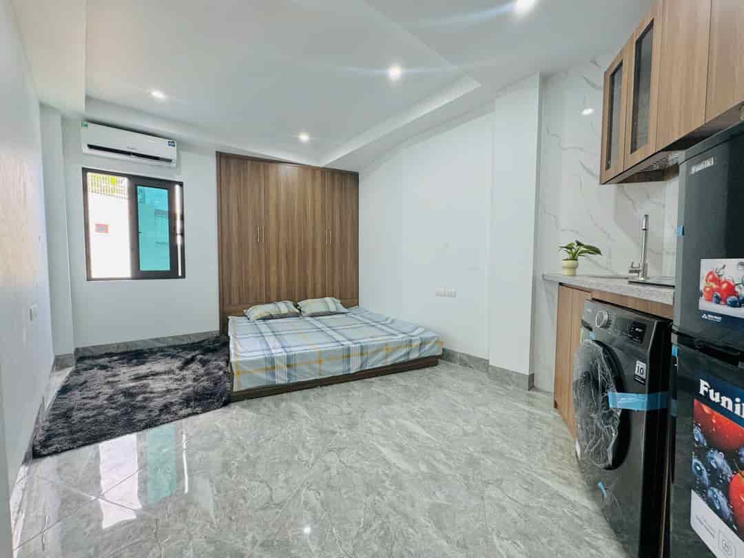 Căn hộ Studio cao cấp 25m2 mới khai trương tại ngõ 128 Nguyễn Đạo An - Có máy giặt riêng