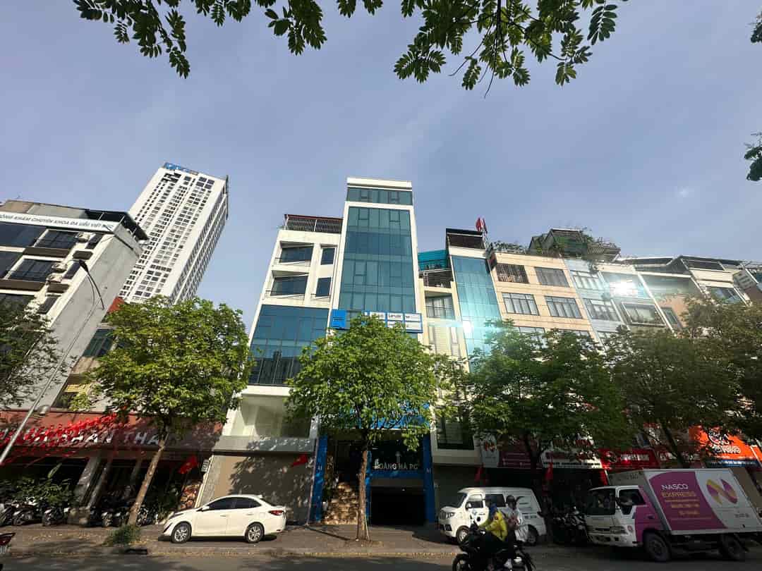 (Tin thật 100%) Bán tòa Văn Phòng 97m2 x 9 tầng tại mặt phố Nguyễn Ngọc Nại - Cho thuê 1,7 tỷ/năm