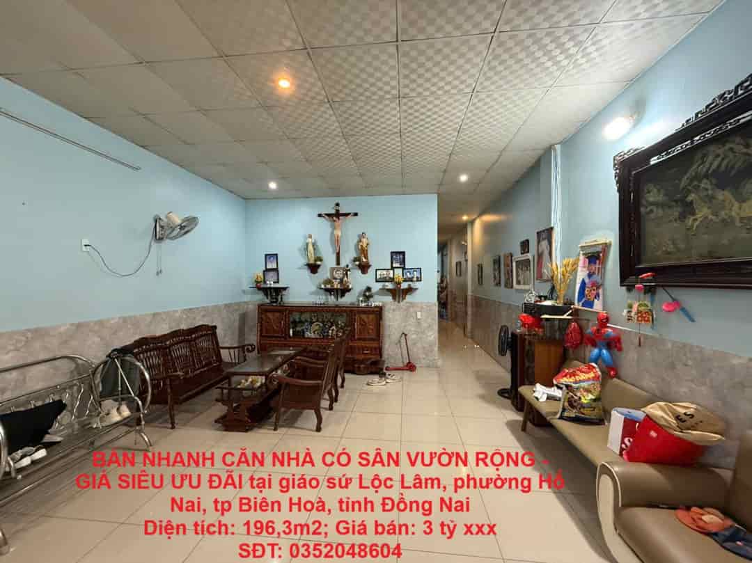 BÁN NHANH CĂN NHÀ CÓ SÂN VƯỜN RỘNG GIÁ SIÊU ƯU ĐÃI tại Biên Hoà, Đồng Nai