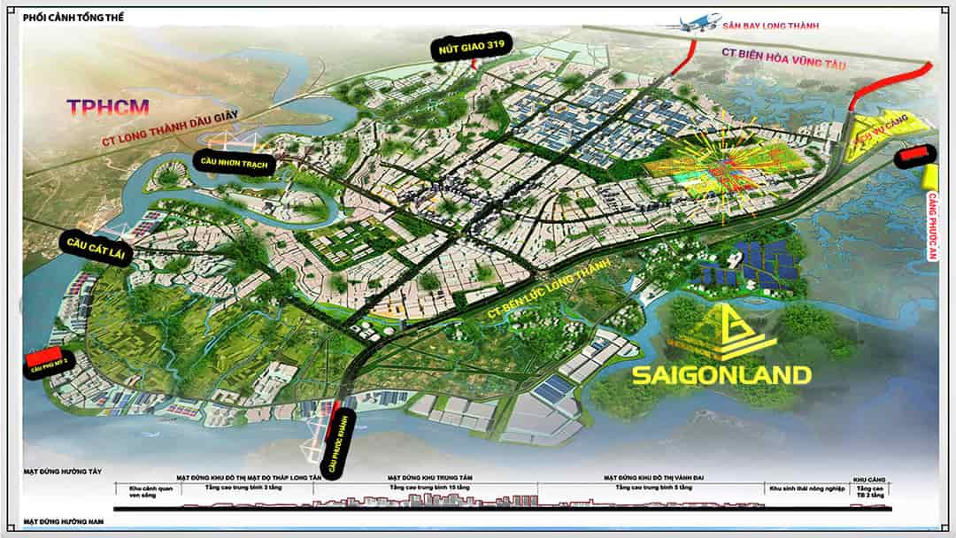 Đất nền dự án Hud Nhơn Trạch đất nền Khu đô thị liền kề Sân Bay và Cảng biển với giá dưới 2 tỷ