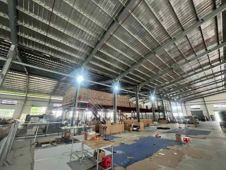Cho Thuê Nhà Xưởng 6.000m² KCN TP Mới Bình Dương – PCCC Tự Động, Giá 4.5 USD/m²