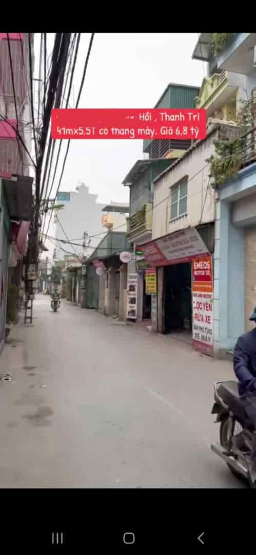 Nhà đẹp thang máy, lô góc, ô tô tránh Ngọc Hồi, Thanh trì 41 5.5 5 6.8 tỷ