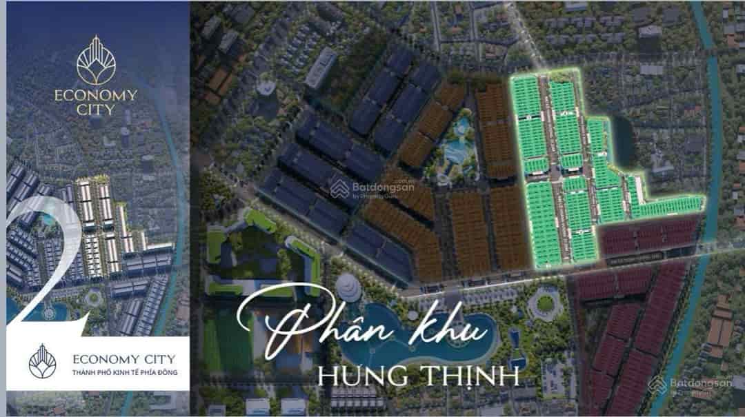 Bán shophouse hàng hiếm tại Economy City, 8 tỷ, 100m2, Văn Lâm, Hưng Yên siêu tiềm năng