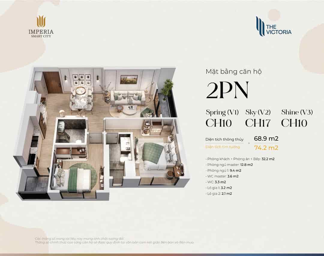 Bán căn hộ Vinhomes Smart City Tây Mỗ - 70m², 2PN, 5.4 tỷ
Căn hộ 70m² Vinhomes Smart City, Tây Mỗ, 5.4 tỷ,