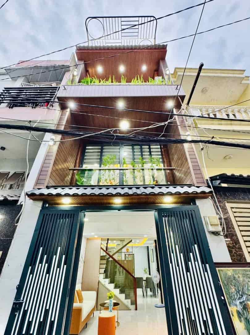 Bán nhà 52m2 Lê Lai, Gò Vấp xây 4 tầng giá 2tỷ250. Gần Bệnh viện 175. Hẻm 6m. Cho thuê 12tr/tháng