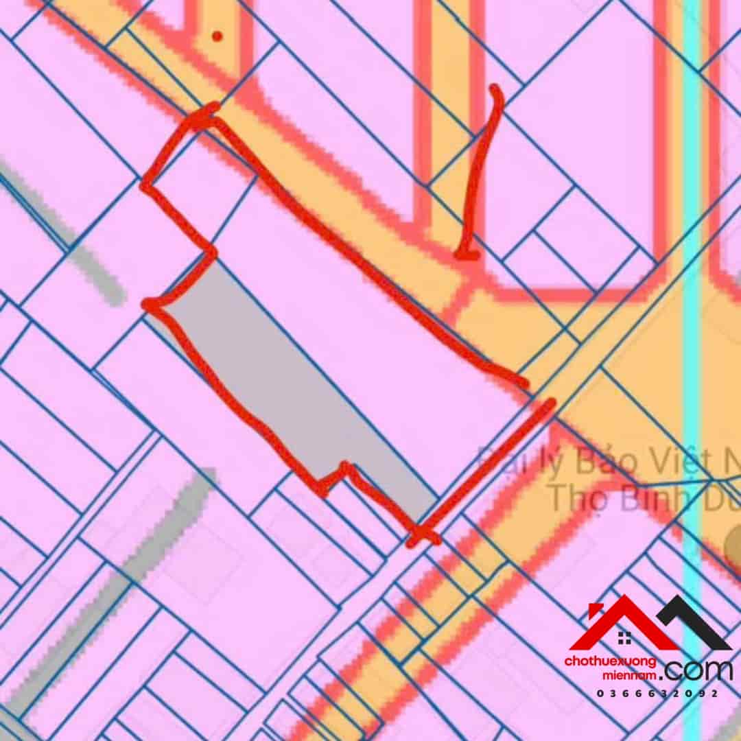Bán đất Chánh Mỹ Thủ Dầu Một Bình Dương, 4.800m², giá 12tr/m², tiềm năng cao. Liên hệ: