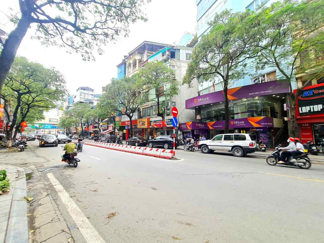 BÁN NHÀ MẶT PHỐ LÊ THANH NGHỊ, HAI BÀ TRƯNG, 450M2, MẶT TIỀN 14,4M, CHO THUÊ 500TR/THÁNG