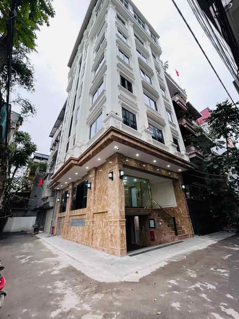 NHÀ PHỐ HOÀNG QUỐC VIỆT, LÔ GÓC, 9 TẦNG THANG MÁY XÂY MỚI, VỪA Ở VỪA LÀM VĂN PHÒNG, KINH DOANH
