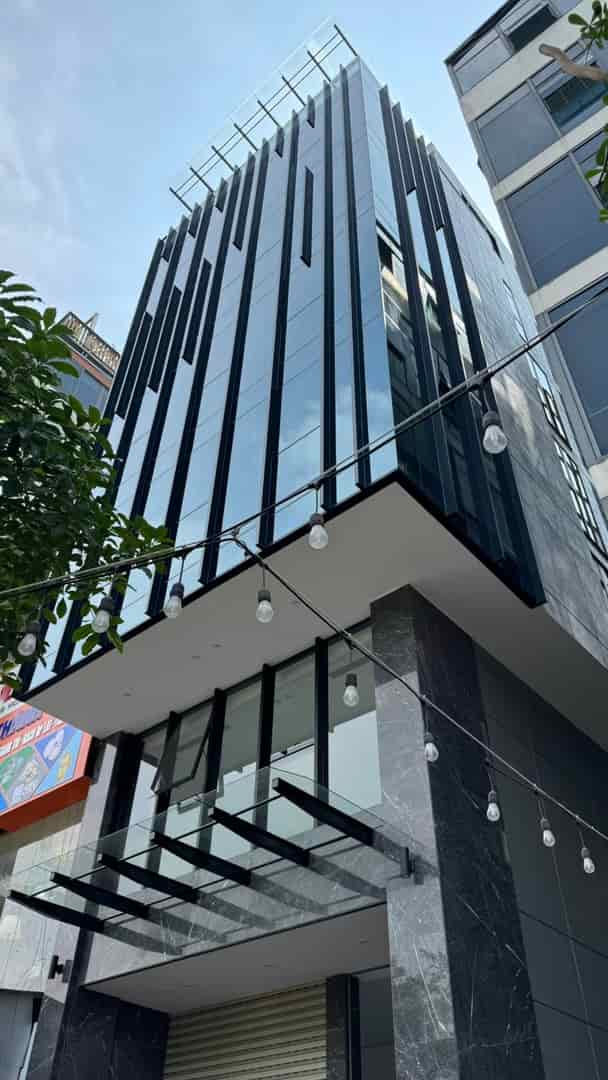 NHÀ PHỐ TRẦN VỸ, CẦU GIẤY – TÒA NHÀ LÔ GÓC 1 MẶT PHỐ 1 MẶT NGÕ - 8 TẦNG THANG MÁY MỚI TINH
