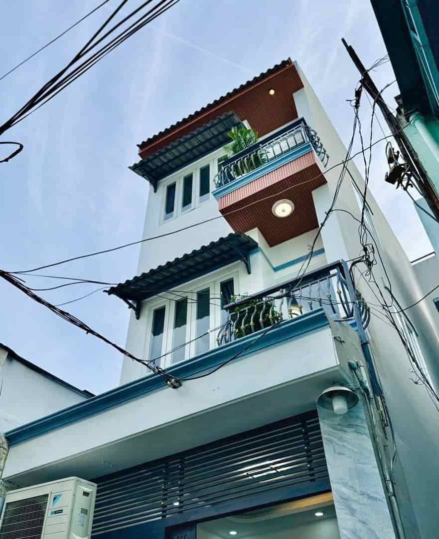 Nhà mới xây xong 36,9m2 giá 1 tỷ 850 triệu đường Nguyễn Văn Khối, phường 9, quận Gò Vấp.