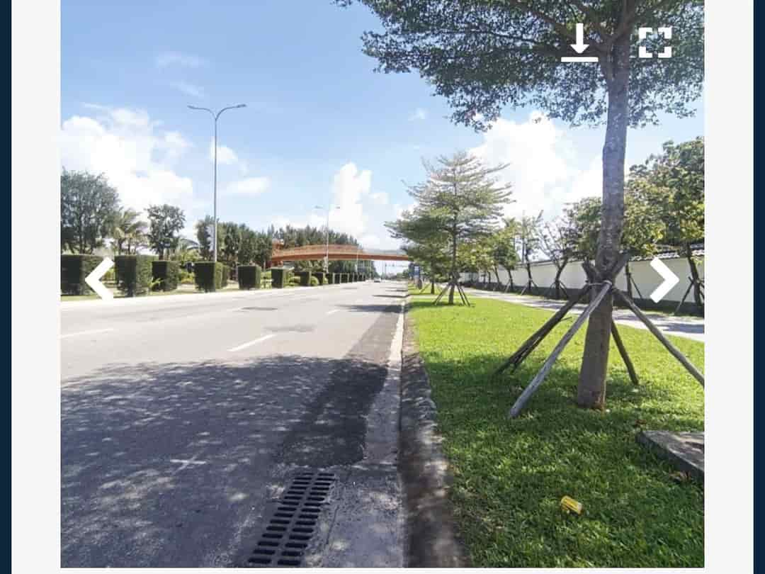 Chính Chủ, Đất Phú Mỹ an FPT, đối diện dãy khu phức hợp căn hộ cao cấp, đường thông ra sông, đi bộ vài phút
