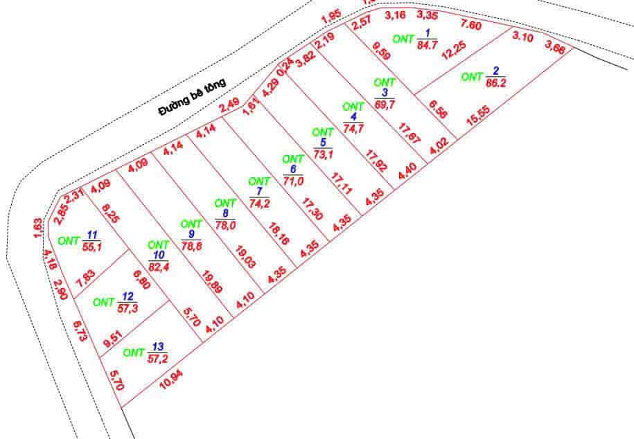 Đất nền gần KCN Thanh Sơn – Hòa Bình 300tr/ nền