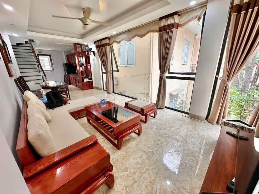 SIÊU PHẨM NHÀ MỚI PHỐ ĐÀM QUANG TRUNG 37.5M GIÁ 6,6TỶ NỘI THẤT CAO CẤP, NGÕ NÔNG ,Ô TÔ