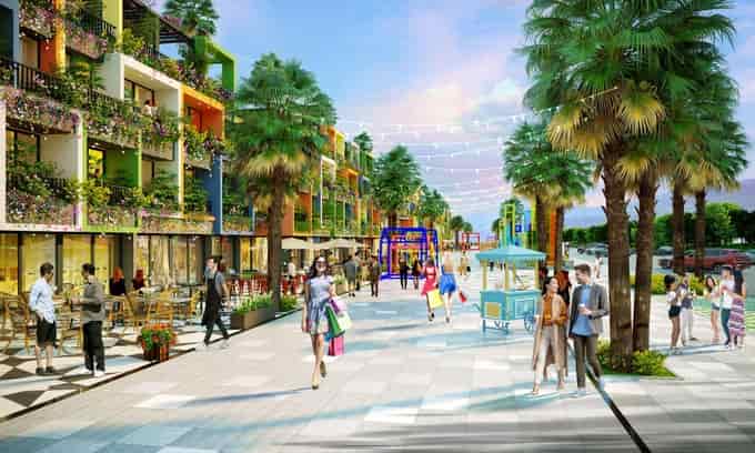 Flamingo Golden Hill lưng tựa núi Liên Sơn, mặt hướng hồ Tam Trúc nằm trong quần thể biệt thự, Villa đẹp nhất