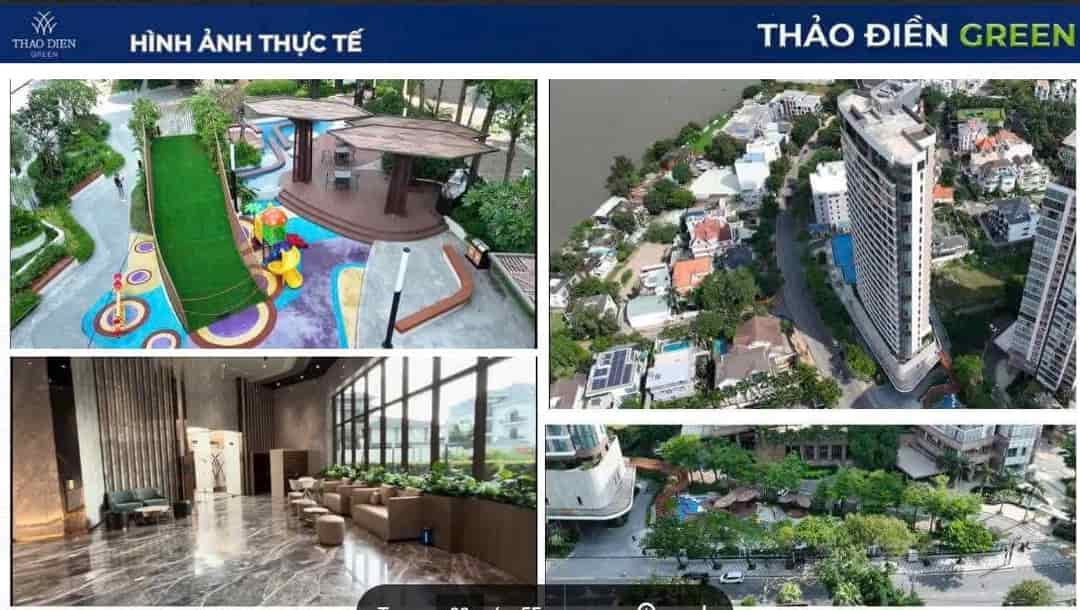 39 Căn suất nội bộ mua trực tiếp CĐT, căn hộ Thảo Điền Green, thanh toán 30% miễn lãi 24 tháng